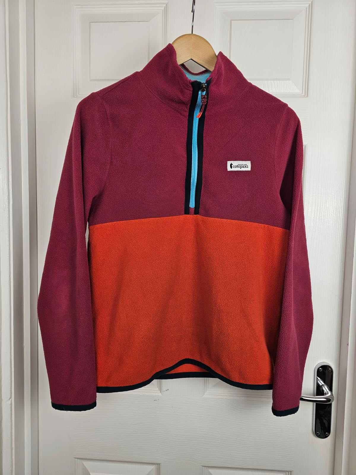 Cotopaxi Womens 1/2 Zip Pullover Fleece Jumper - S/Small / 10
