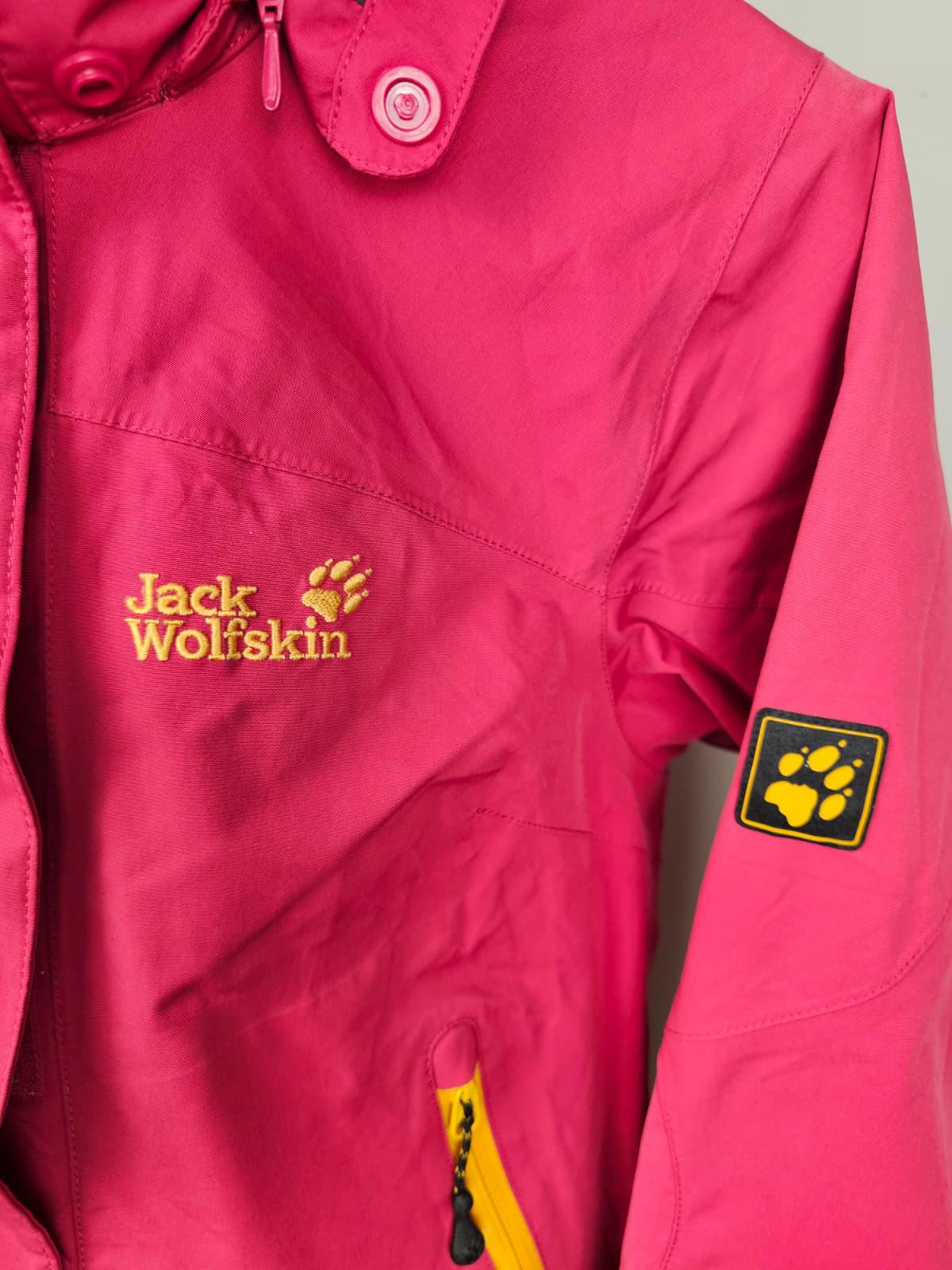 Jack Wolfskin Texapore 4x4 Womens Full Zip Hooded Jacket - UK 10 - Pink