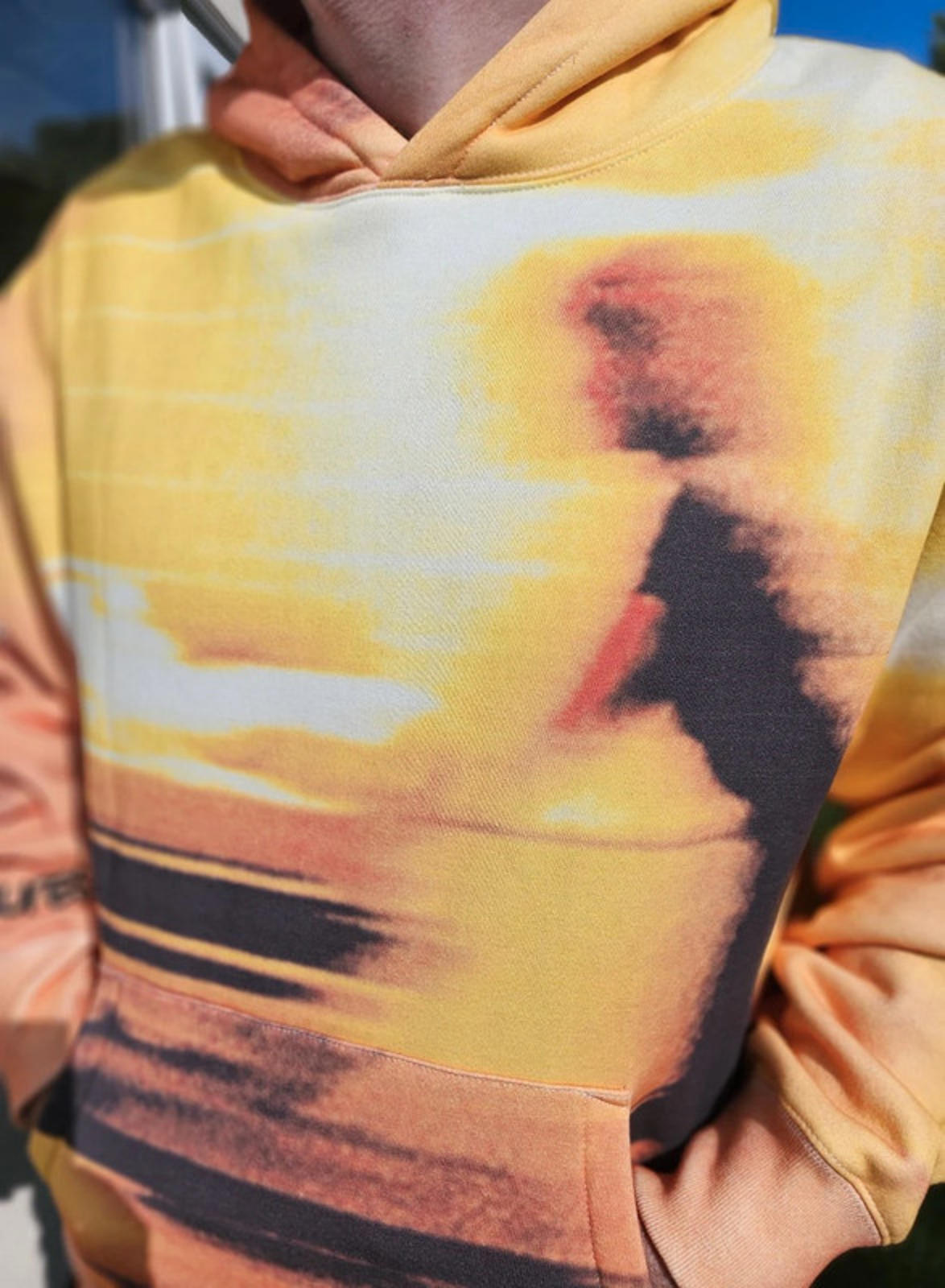 Limited Edition Blur X Pleasures Collab Pullover Embroidered Hoodie - L/Large