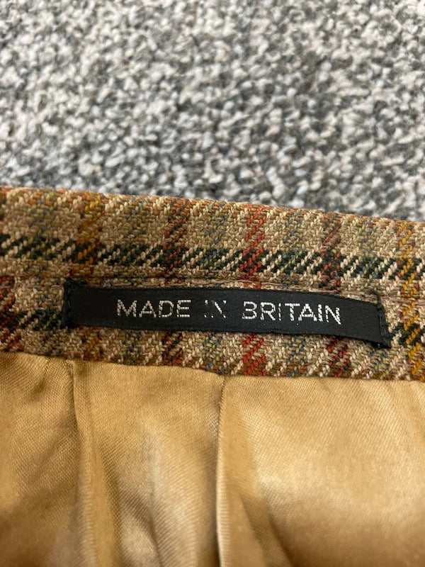 John G Hardy Made In Britain All Wool check Sports Jacket Country Blazer 42