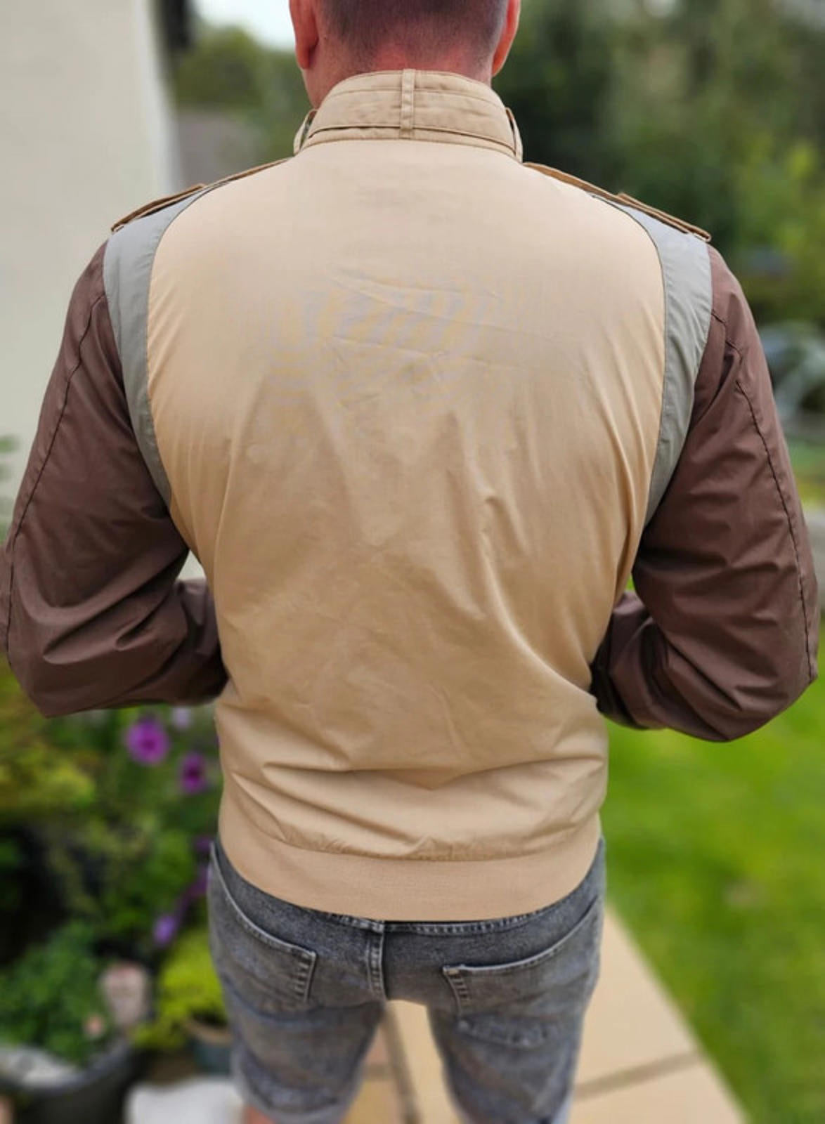 Vintage 1980's/1990's Members Only Smart Casual Bomber Jacket - L/Large