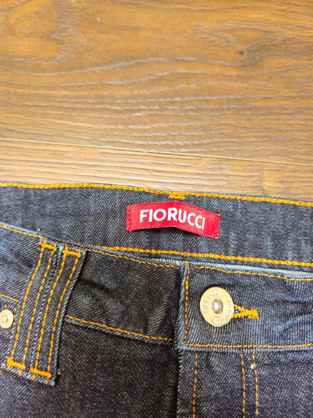 Genuine Fiorucci Made In Italy Womens Low Rise Blue Skinny Jeans - UK 6 W29/L27