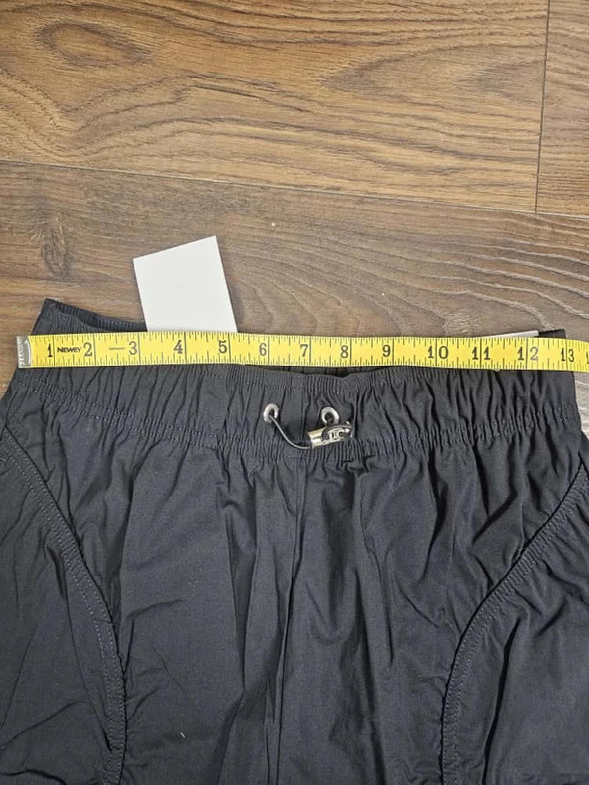 Nike Womens Icon Clash Black Ruched Woven Trousers/Pants - S/Small
