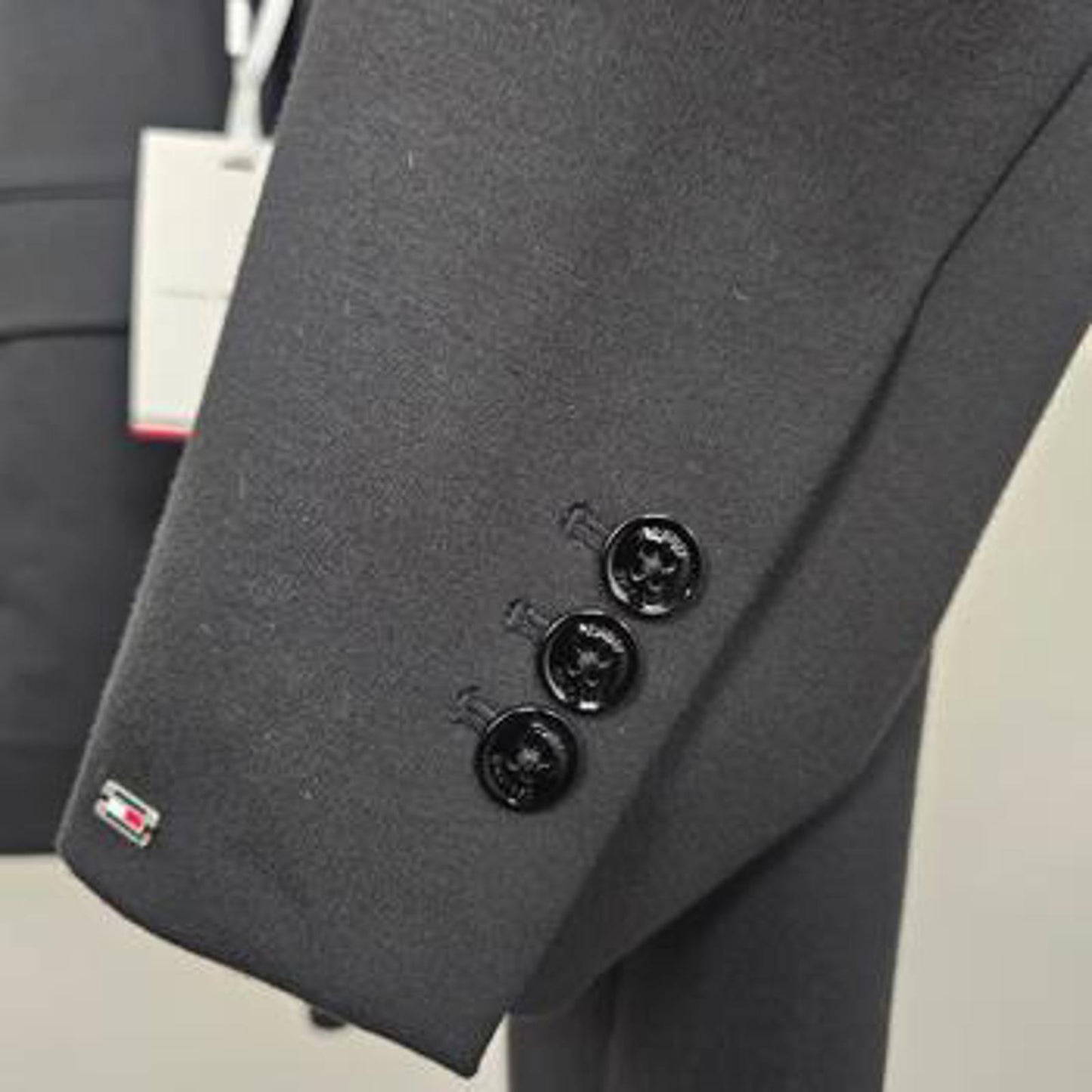 Tommy Hilfiger Women’s Black Tailored 2 Button Blazer Jacket - UK 20 RRP £260
