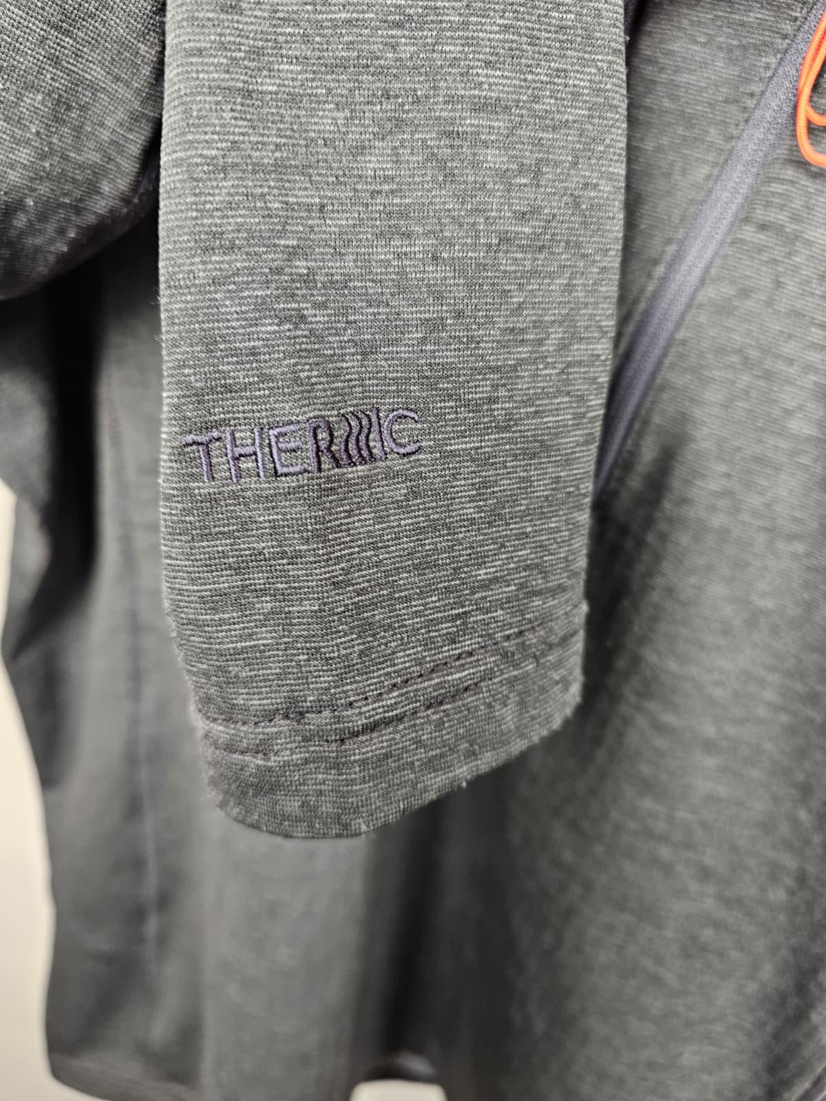 Rab Womens 1/2 Zip Thermic Pullover Fleece Jumper - UK 16 - Grey