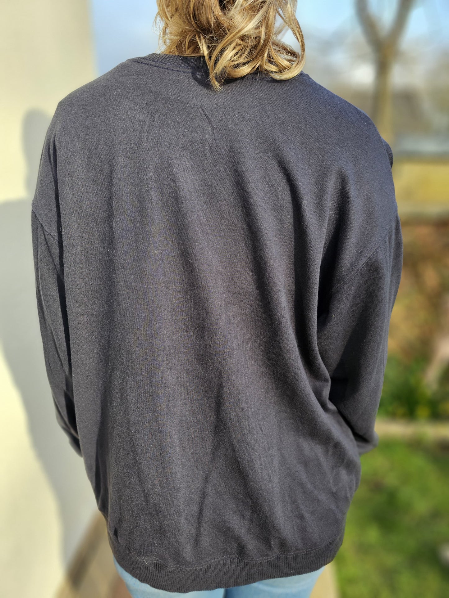 The Rolling Stones Pullover Black Jumper Sweatshirt Holister -  S/Small