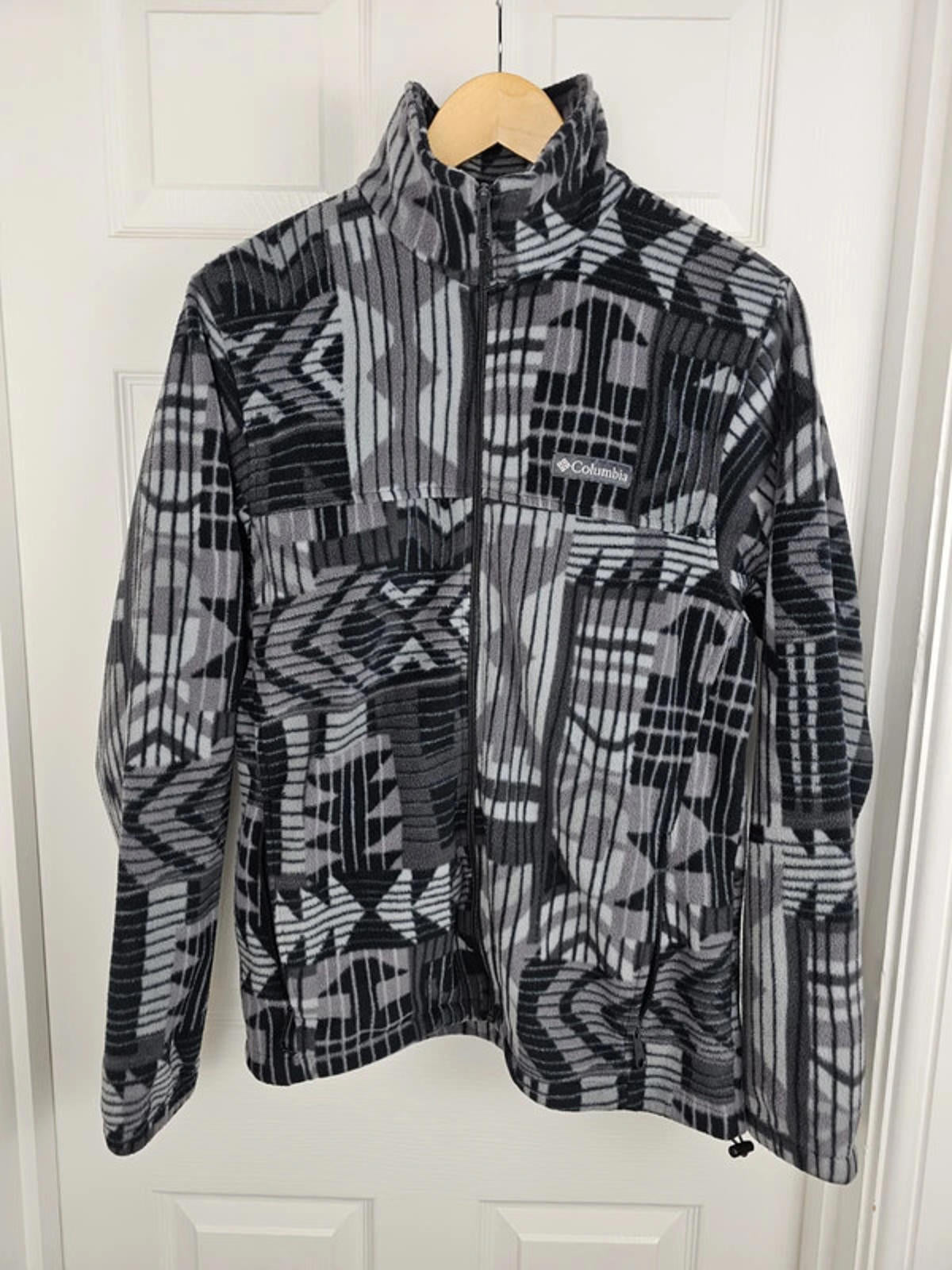 Columbia Mens Aztec/Geo Print Full Zip Fleece Jacket - S/Small - Multicolour