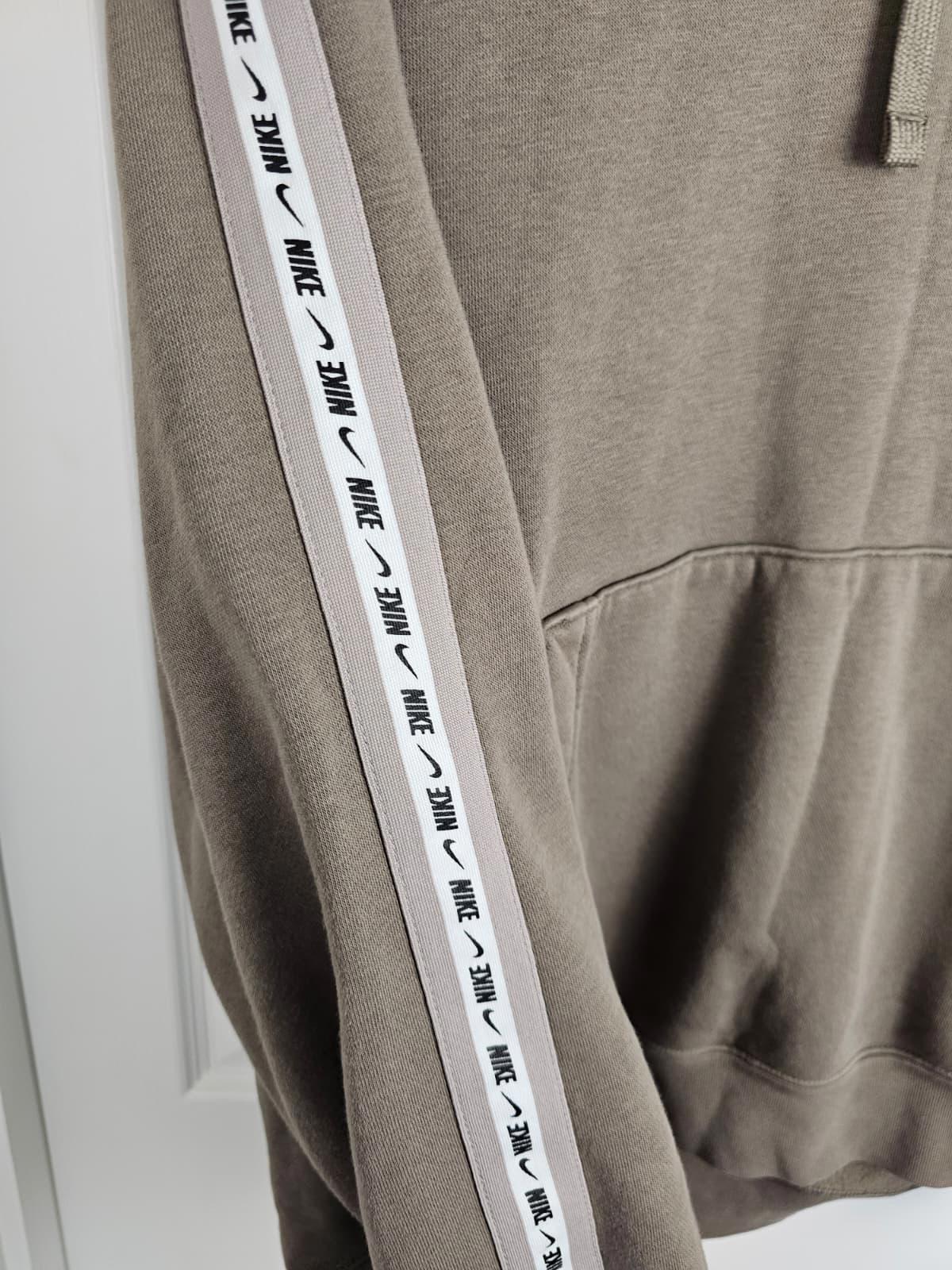 Nike Large Print Pullover Hoodie/Hoody - M/Medium - Grey