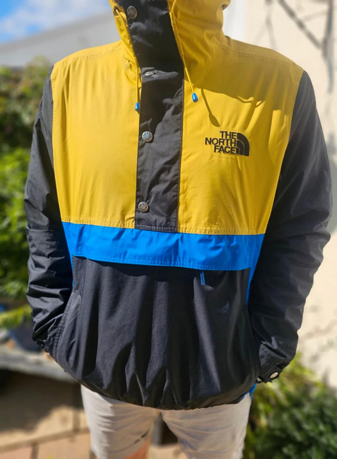 The North Face Hyvent RAGE Pullover 1/2 Zip Mountain Smock/Anorak Jacket XL