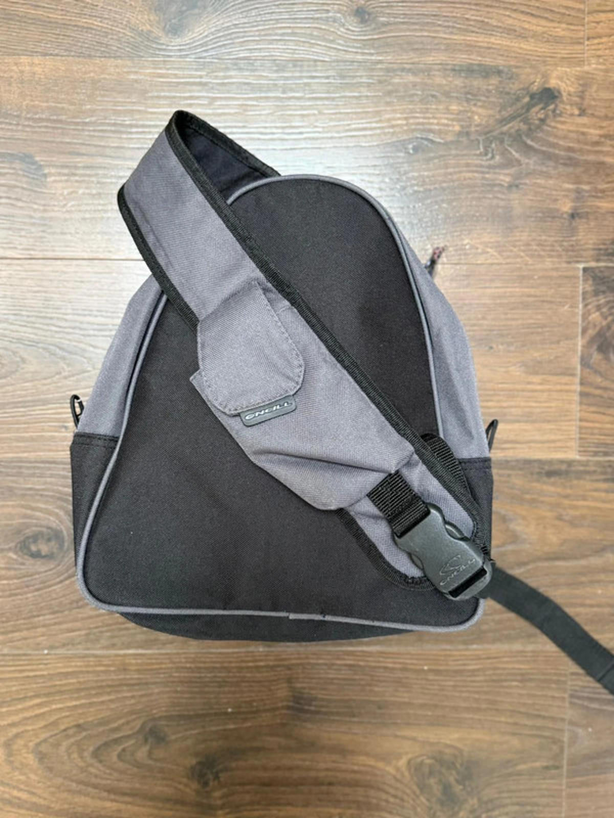 O'Neill Y2K 2000's Single Strap Backpack/Rucksack Shoulder Bag - Grey