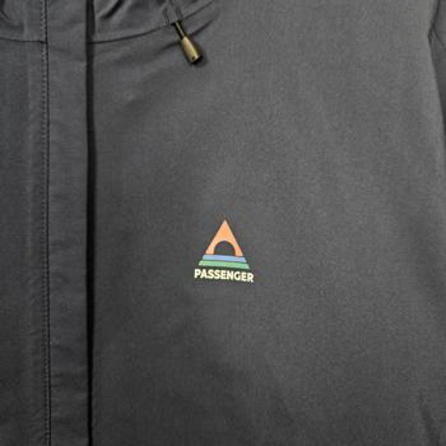 Passenger Womens Full Zip Hooded Technical Waterproof Rain Jacket/Coat - L/Large