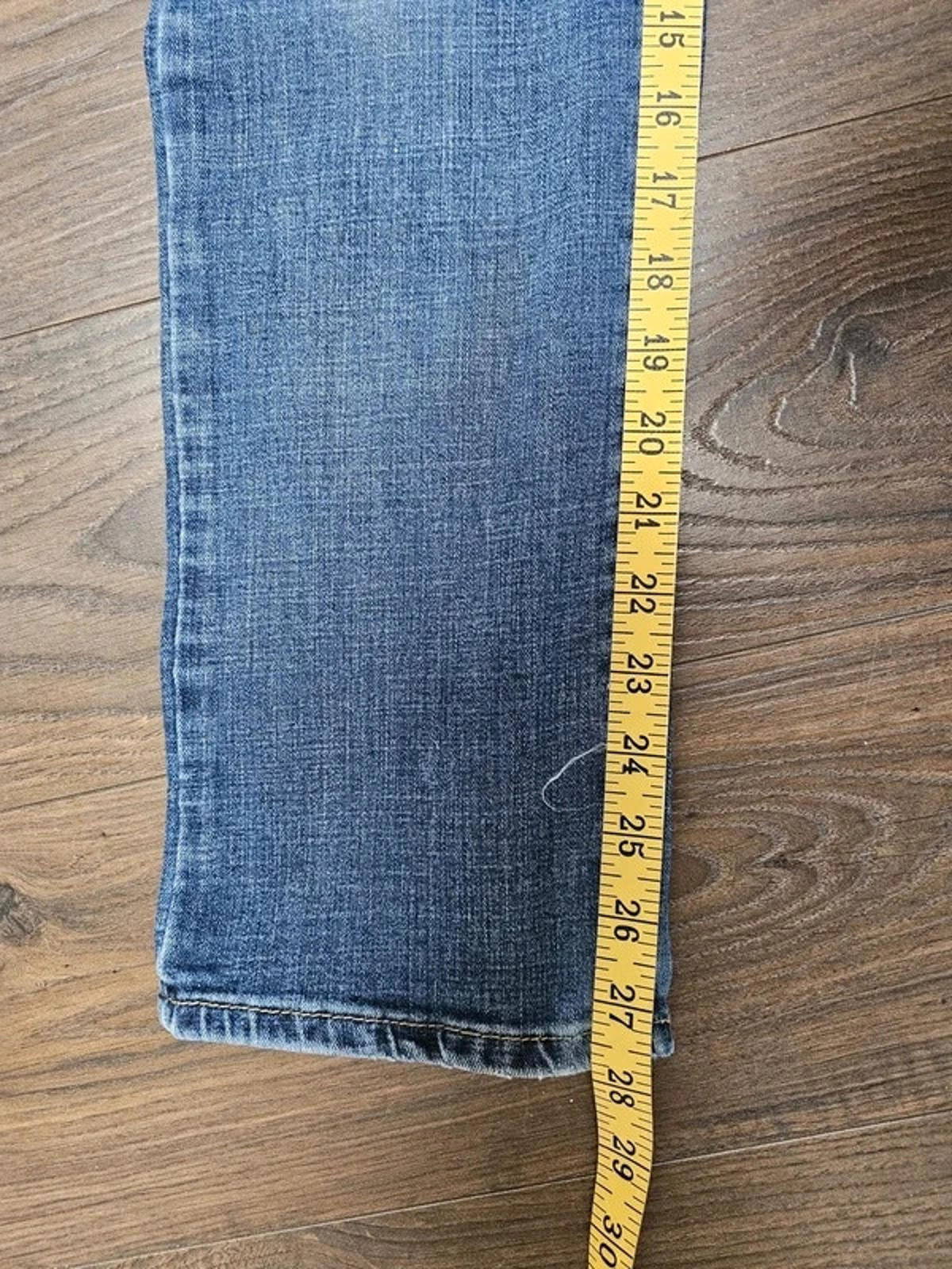 Levi's Womens Blue Jeans Classic Straight 6S W28/28L Denim Trousers Bottoms