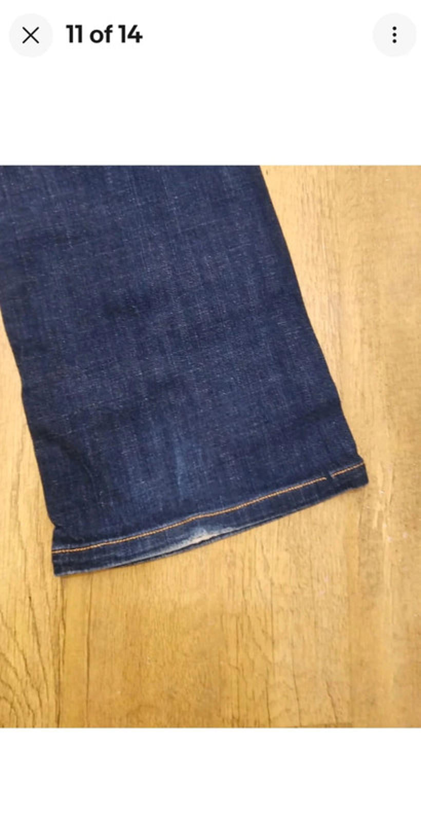 Levi's Womens Blue Jeans 529 Curvy Boot Cut Fit - W27/30L