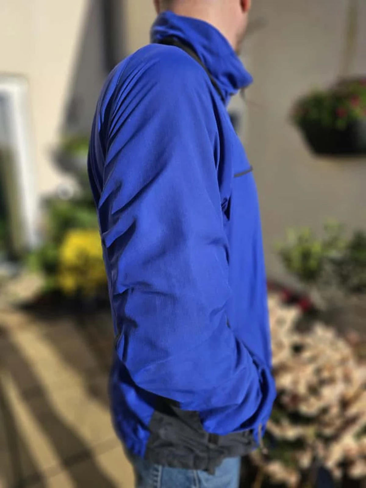 Rab Mens Full Zip Vapour-Rise Fleece Lined Jacket - XL/Extra Large - Blue