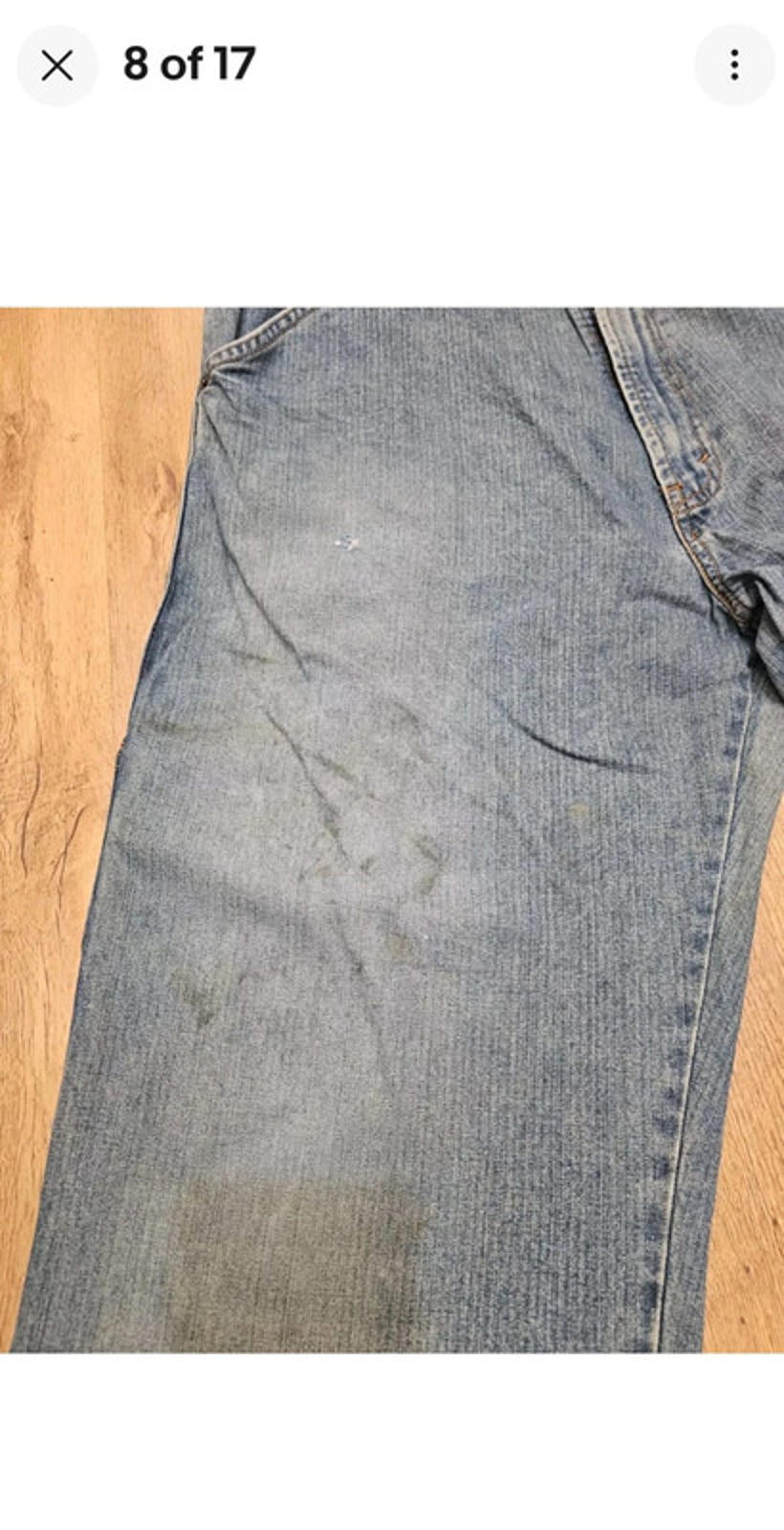 Levi's Vintage Blue Jeans Signature Carpenter Fit - W36/30L