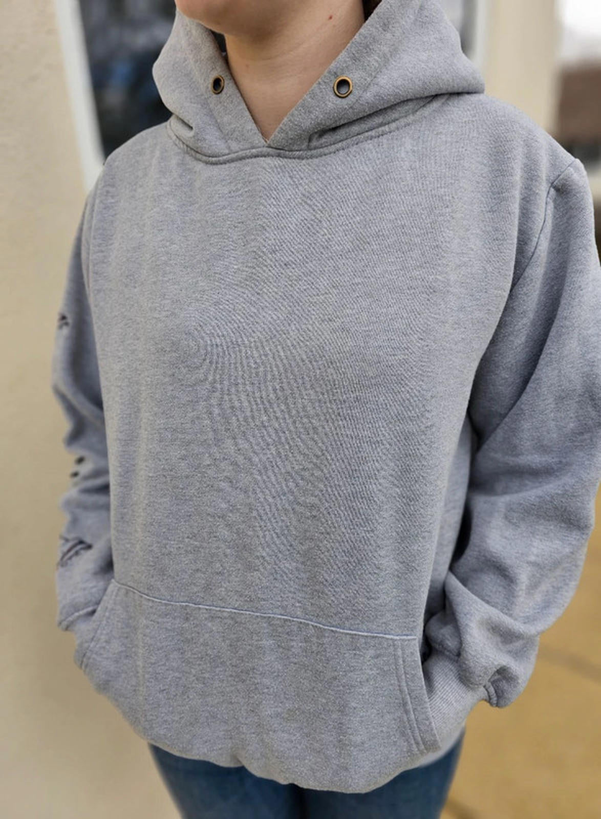 Awesome Grey RipnDip Hoodie Small/Medium S/M - Small/Medium