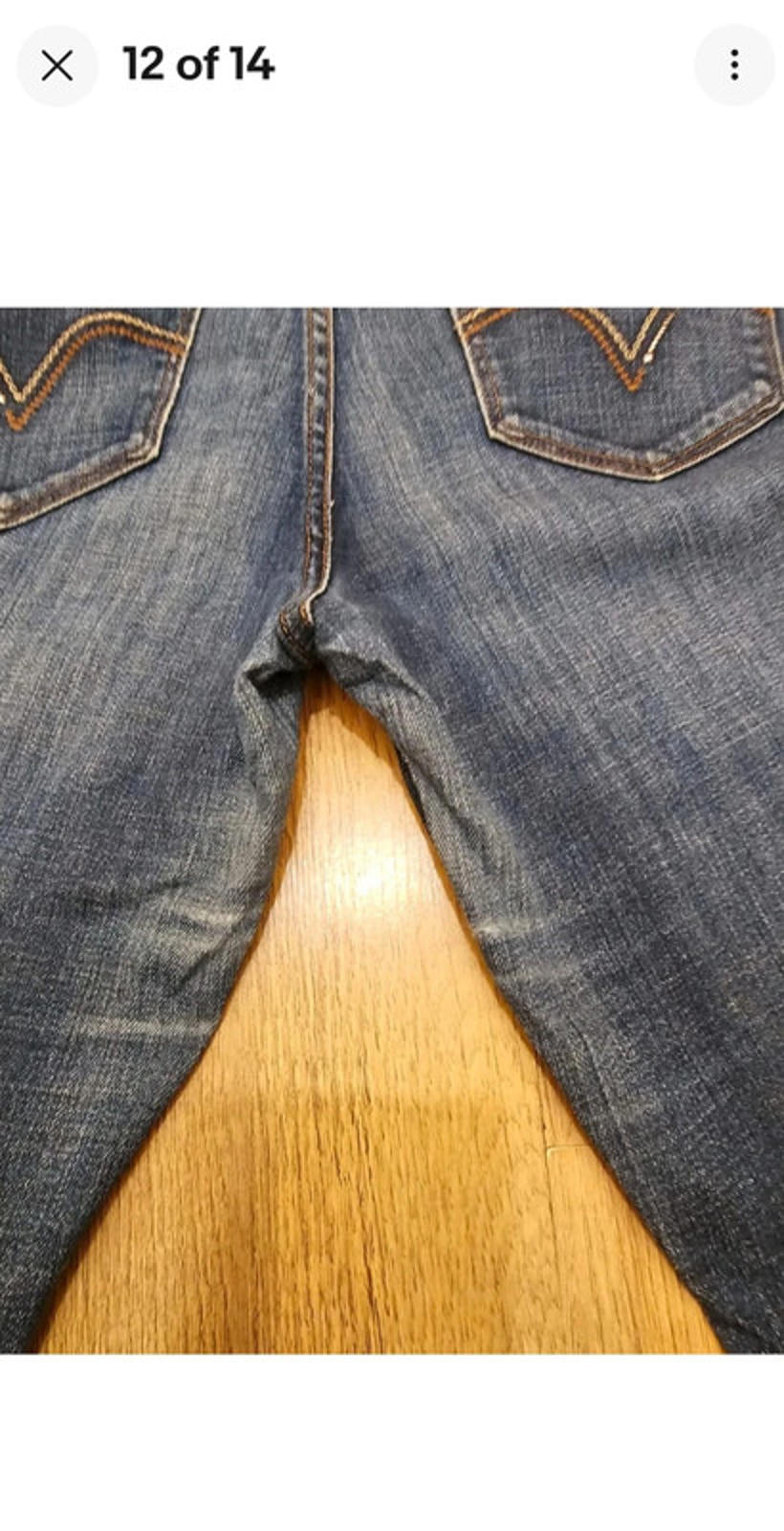 Levi's Womens Blue Jeans 529 Curvy Boot Cut Fit - W27/30L