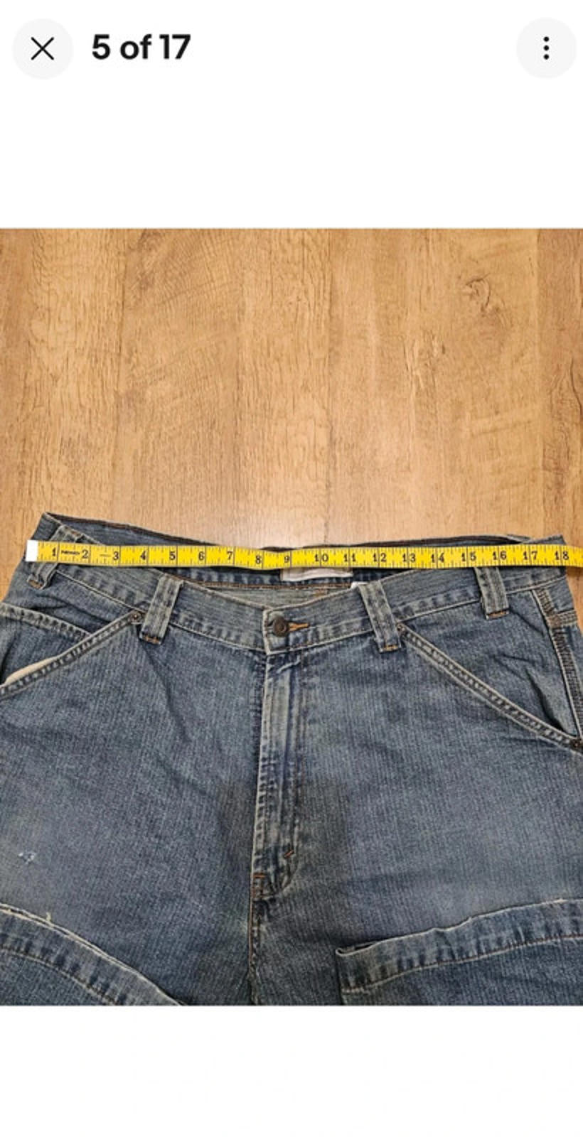 Levi's Vintage Blue Jeans Signature Carpenter Fit - W36/30L