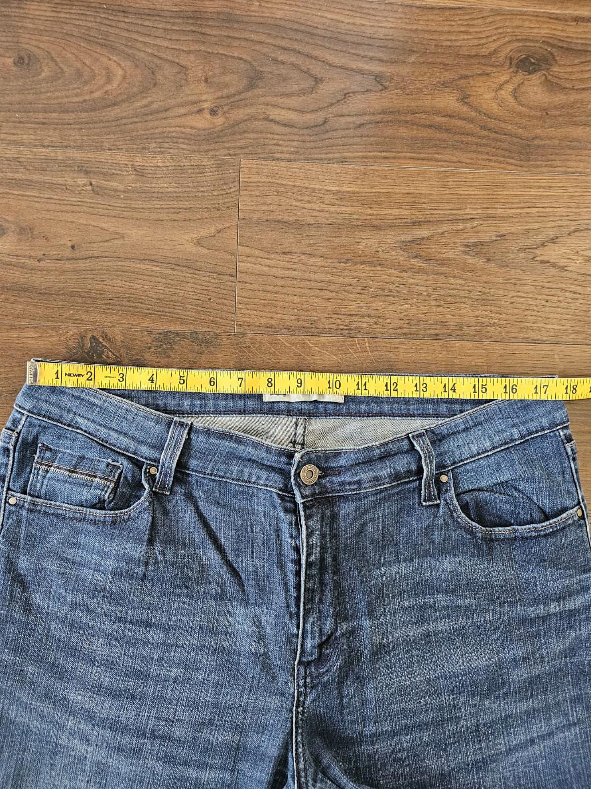 Levi's Womens Blue Jeans Mid Rise Skinny Fit - W35/30L Denim Trousers Bottoms