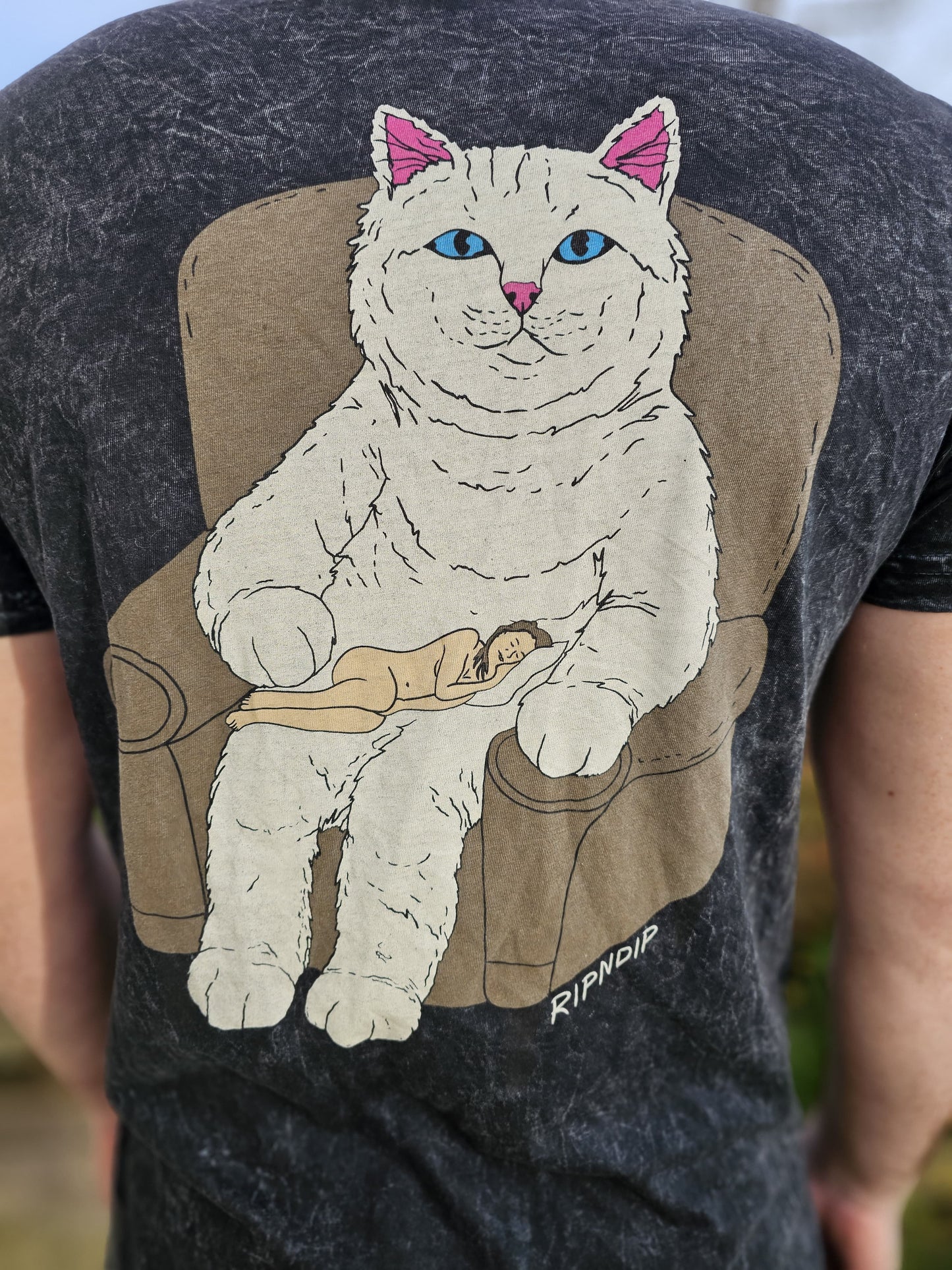 Awesome RipNDip Tie Dye T-Shirt Top Tee Short Sleeve - M/Medium