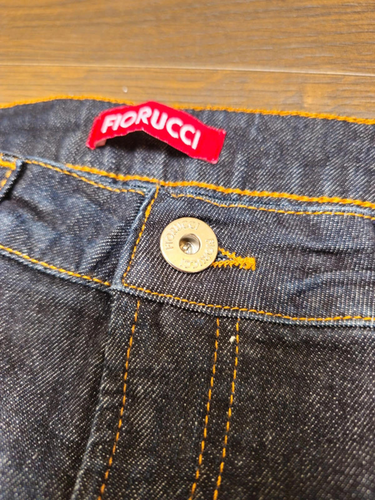 Genuine Fiorucci Made In Italy Womens Low Rise Blue Skinny Jeans - UK 6 W29/L27