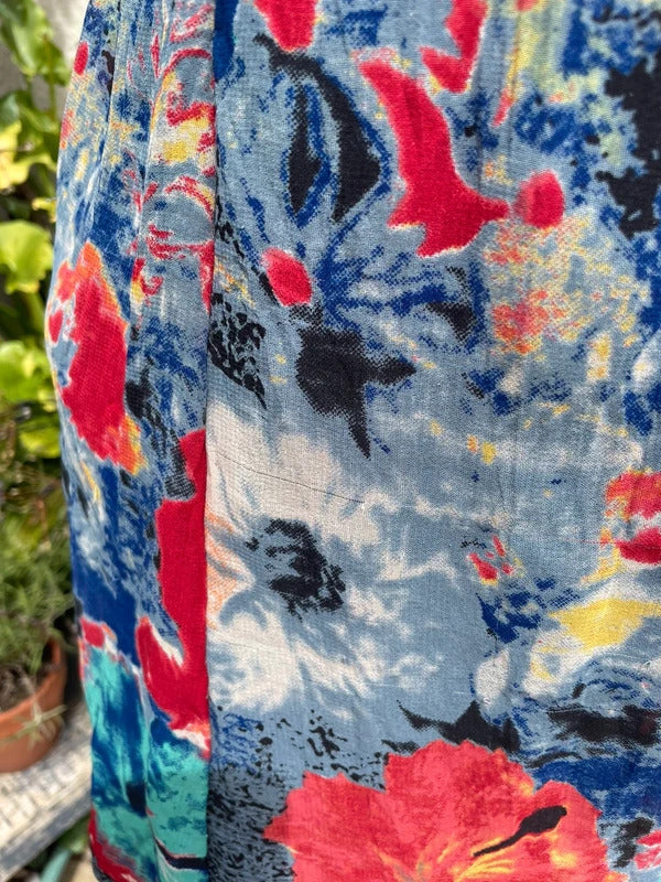 Joe Browns Women's Tie Back Tunic Style Floral V Neck Top - UK 10