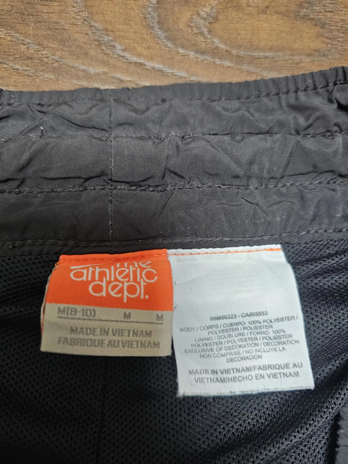 Nike Womens Athletic Department Activewear/Casual Black Long Shorts - M(8-10)