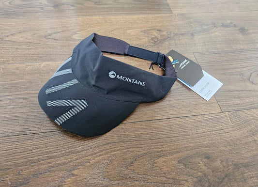 Montane VIA Trail Series Running Activewear Visor Cap - One Size/Adjustable