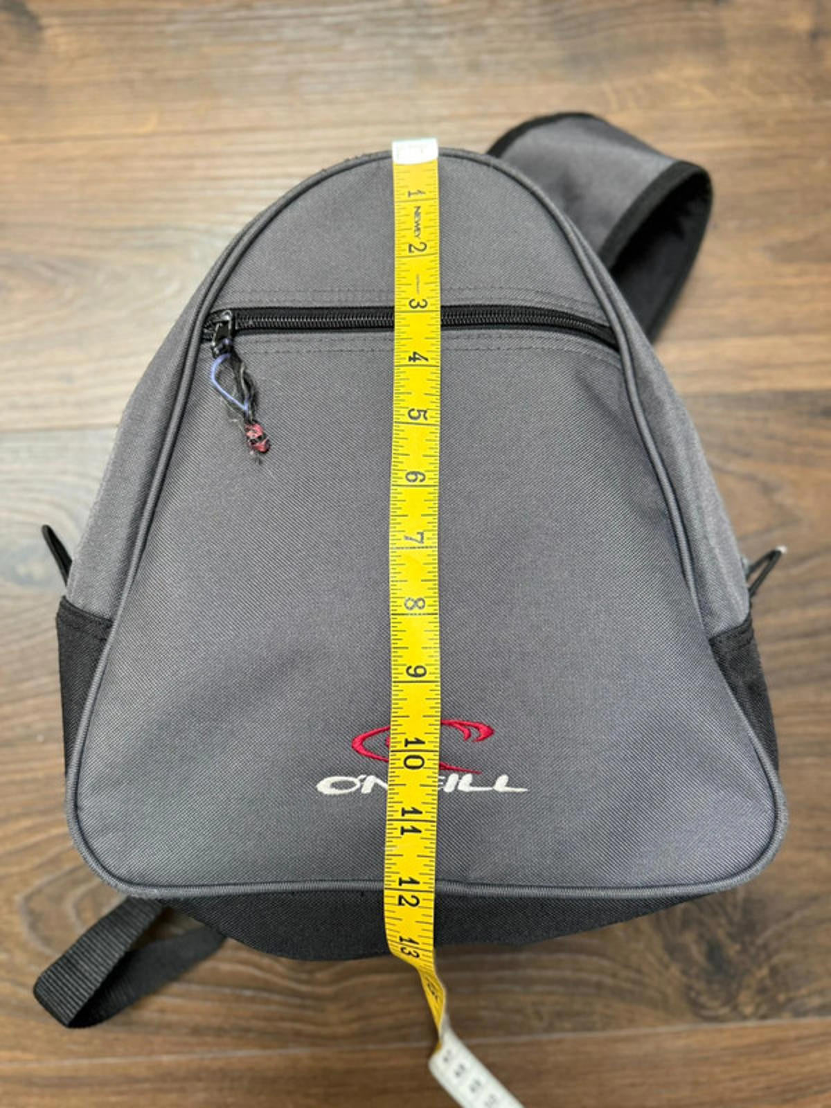 O'Neill Y2K 2000's Single Strap Backpack/Rucksack Shoulder Bag - Grey