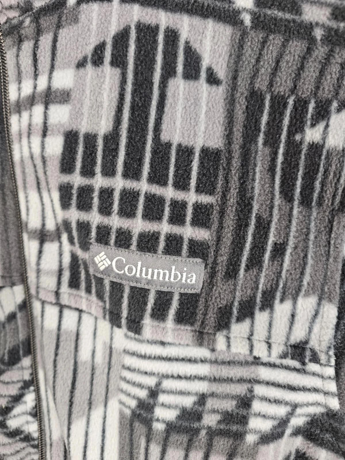 Columbia Mens Aztec/Geo Print Full Zip Fleece Jacket - S/Small - Multicolour