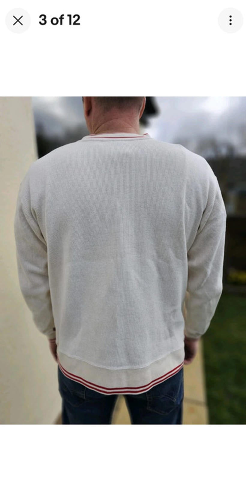 Vintage Quiksilver 90s Pullover V-Neck Jumper Sweater Sweatshirt - M/Medium L
