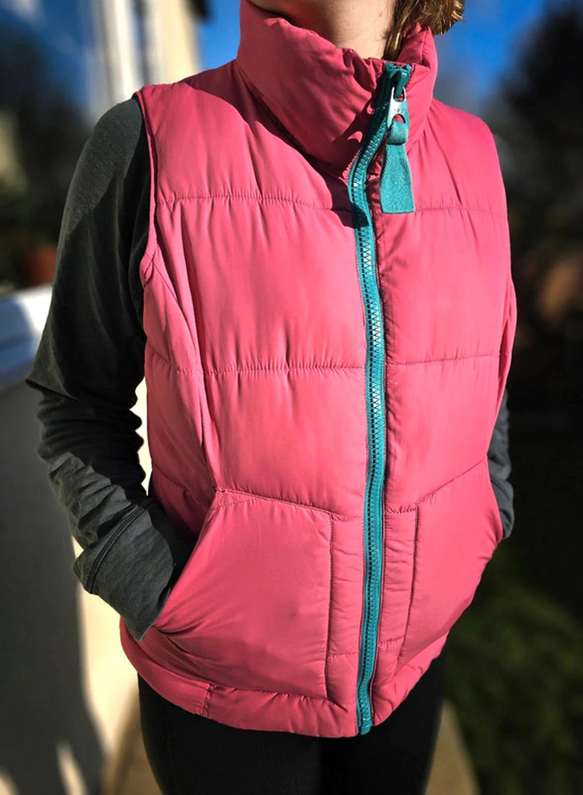 Joules Pink Insulated Body Warmer Vest Gillet - UK 12