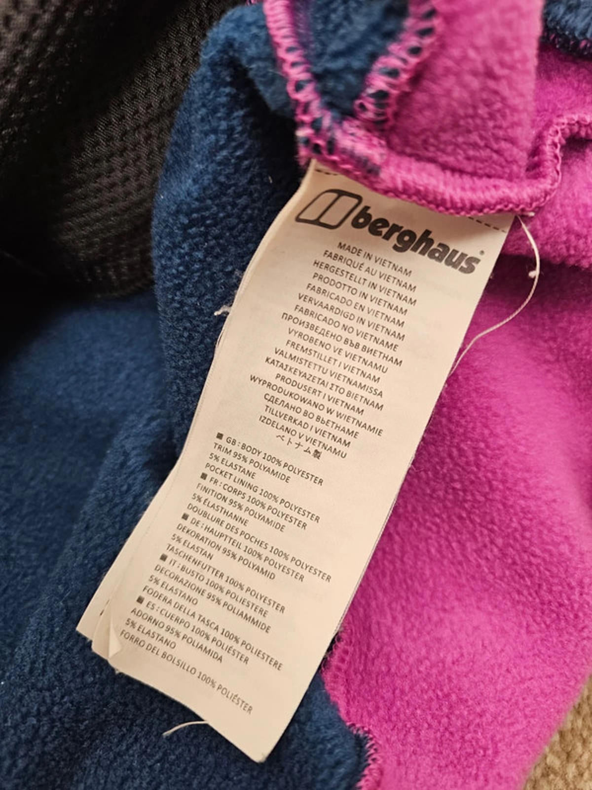 Berghaus Womens Icefall 1/2 Zip Pullover Fleece Jumper - M/Medium