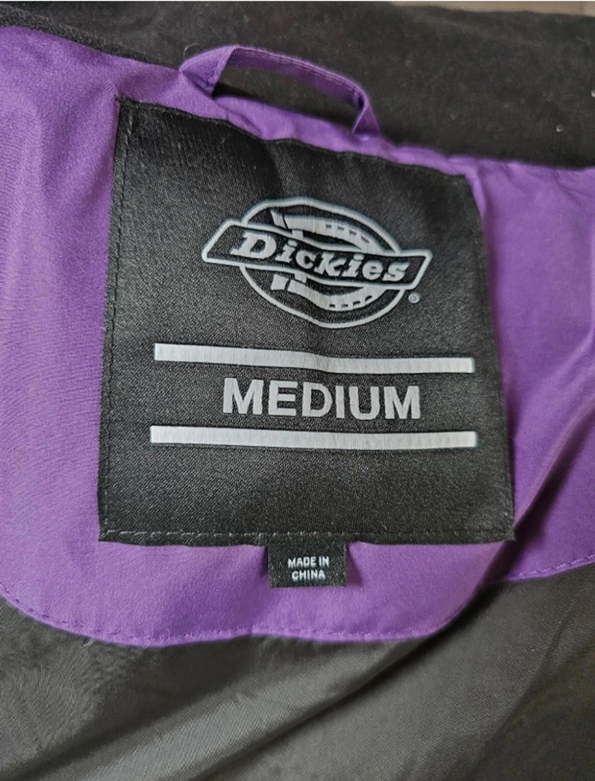 Awesome Dickies Olaton Jacket Deep Purple Puffer Jacket - M/Medium