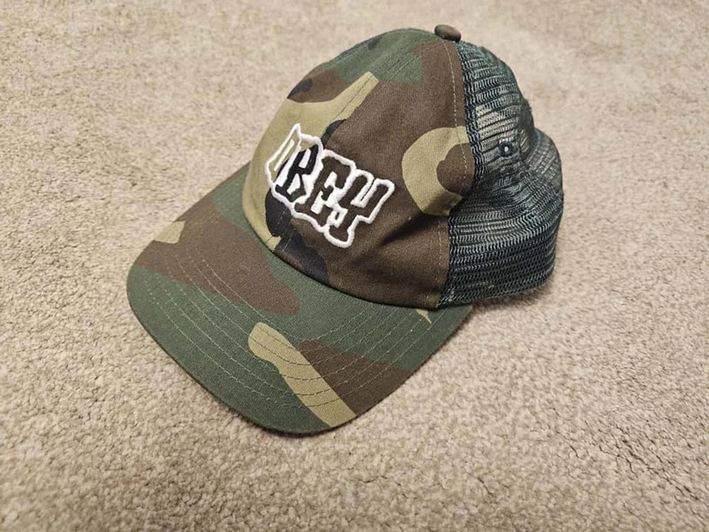 OBEY Worldwide Camo Trucker Style Cap/Hat - One size - Adjustable - mens/womens