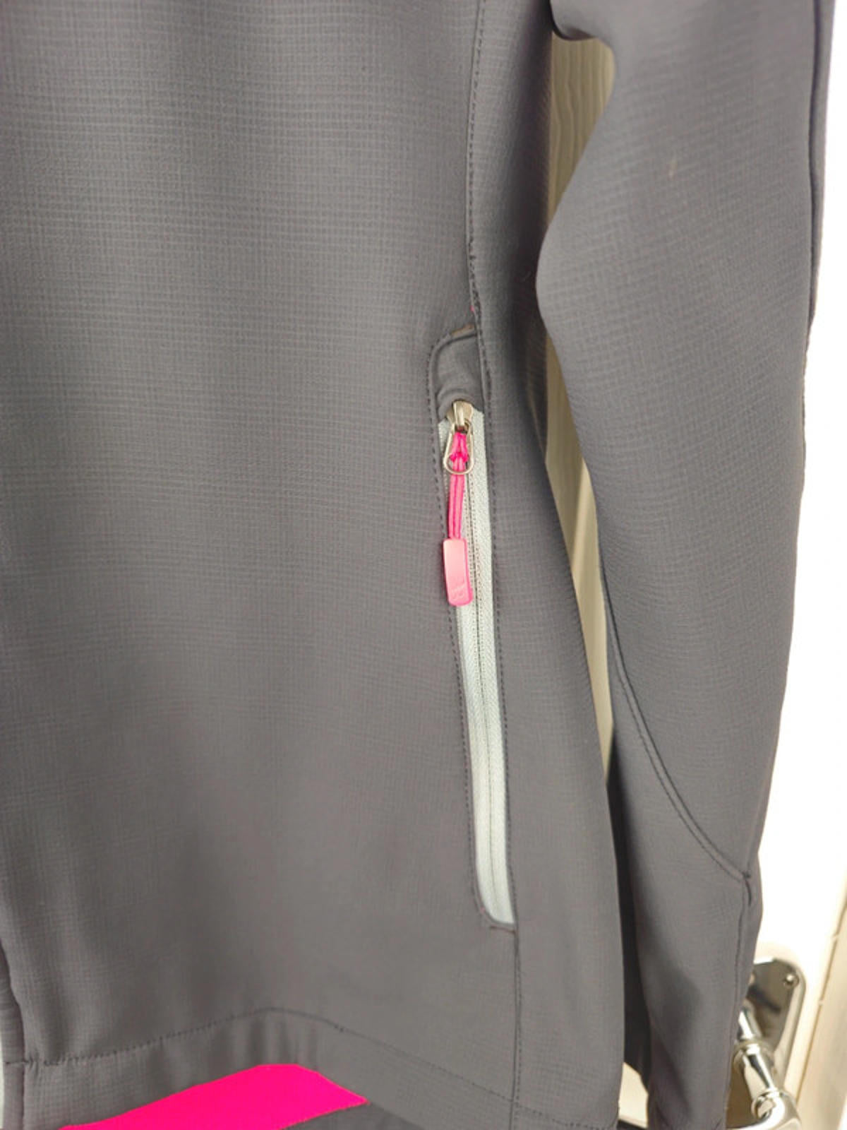 Rab Womens Full Zip Grey Soft Shell Style Hooded Jacket - UK 10