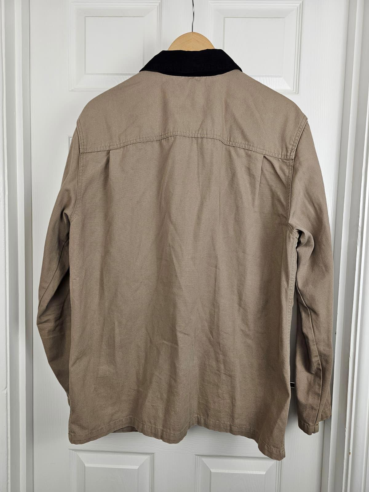 Vans Mens Button Up Chore Jacket/Coat - L/Large - Beige