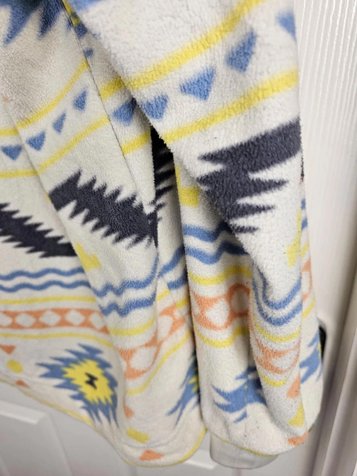 Passenger Womens Aztec Pullover Fleece Hoodie - L/Large - Multicolour