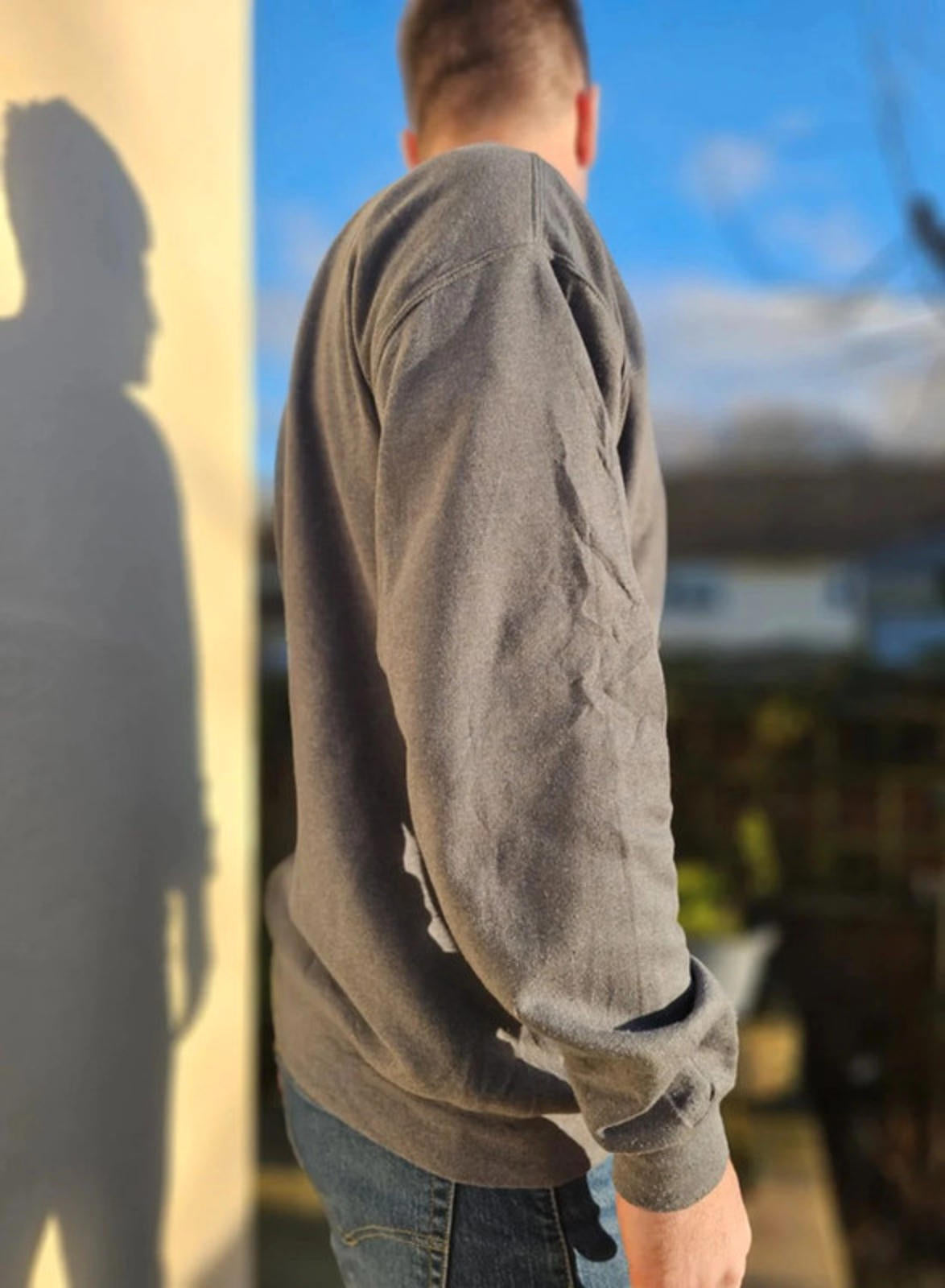 Unisex Grey Poetic Justice Tupac Pullover Hoodie - M/Medium