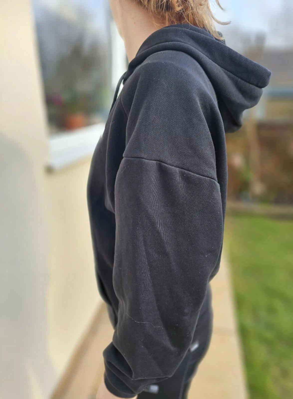 The North Face Womens Black Mountain Printed Hoodie - M/Medium