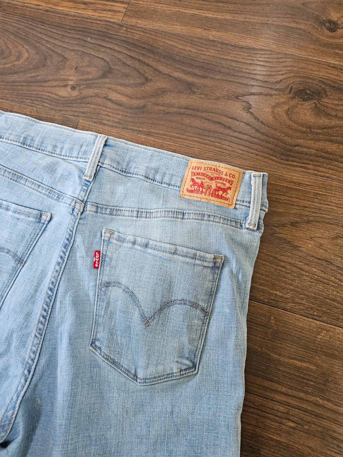 Levi's Womens Blue Jeans 311 Shaping Skinny Fit W31/29L Denim Trousers Bottoms