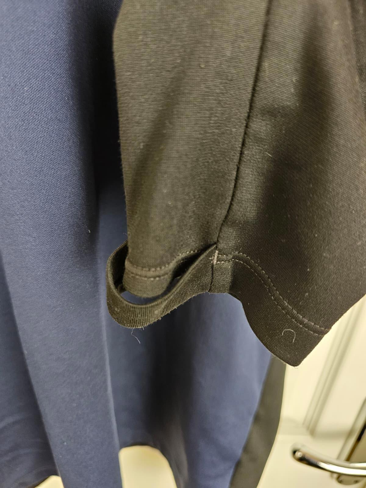 Nike Mens Dri- Fit Fleece Lined Pullover 1/4 Zip Jumper - M/Medium - Navy/Black