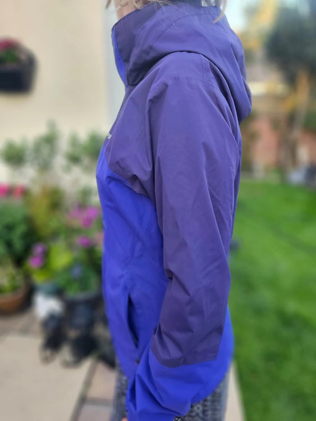 Berghaus Hydroshell Full Zip Hooded Waterproof Coat/Jacket - UK 12 Hike Walk