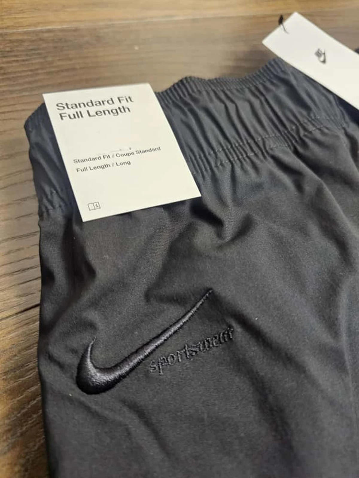 Nike Womens Icon Clash Black Ruched Woven Trousers/Pants - S/Small
