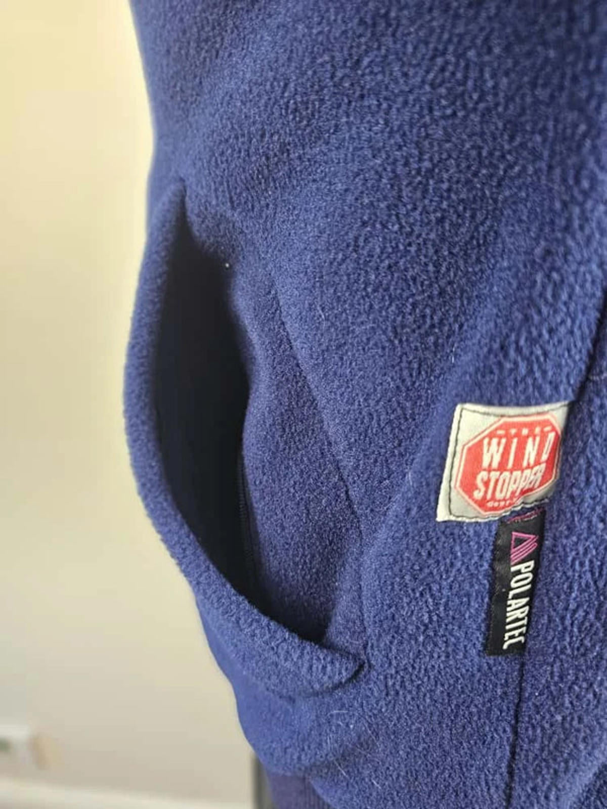 Vintage Berghaus Laventer Navy Polartec Windstopper XCT Fleece Jacket - M