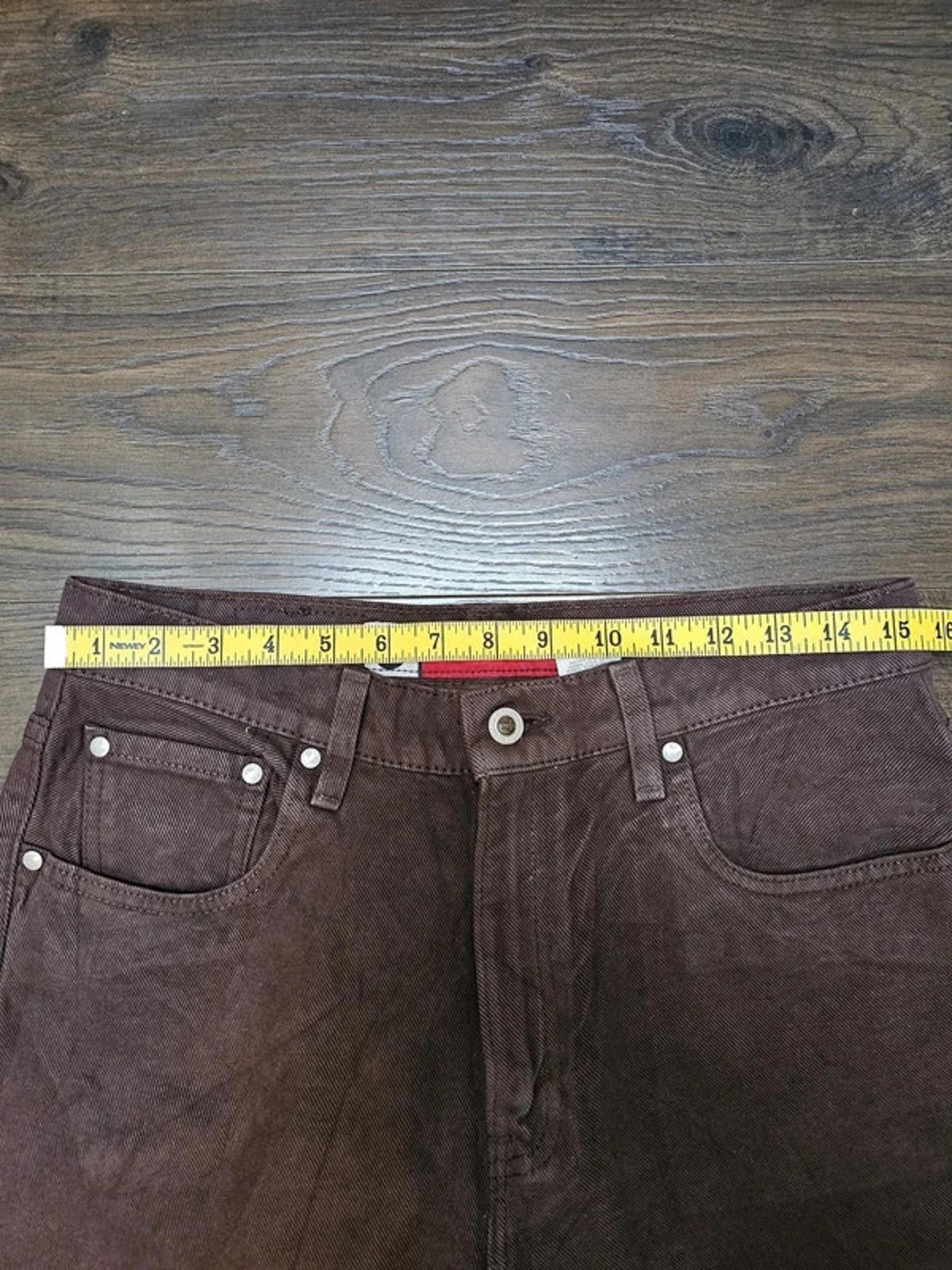 Levi's Womens Vintage Silvertab Brown Jeans Loose 11 JR M W31/32L Denim Trousers Bottoms 12