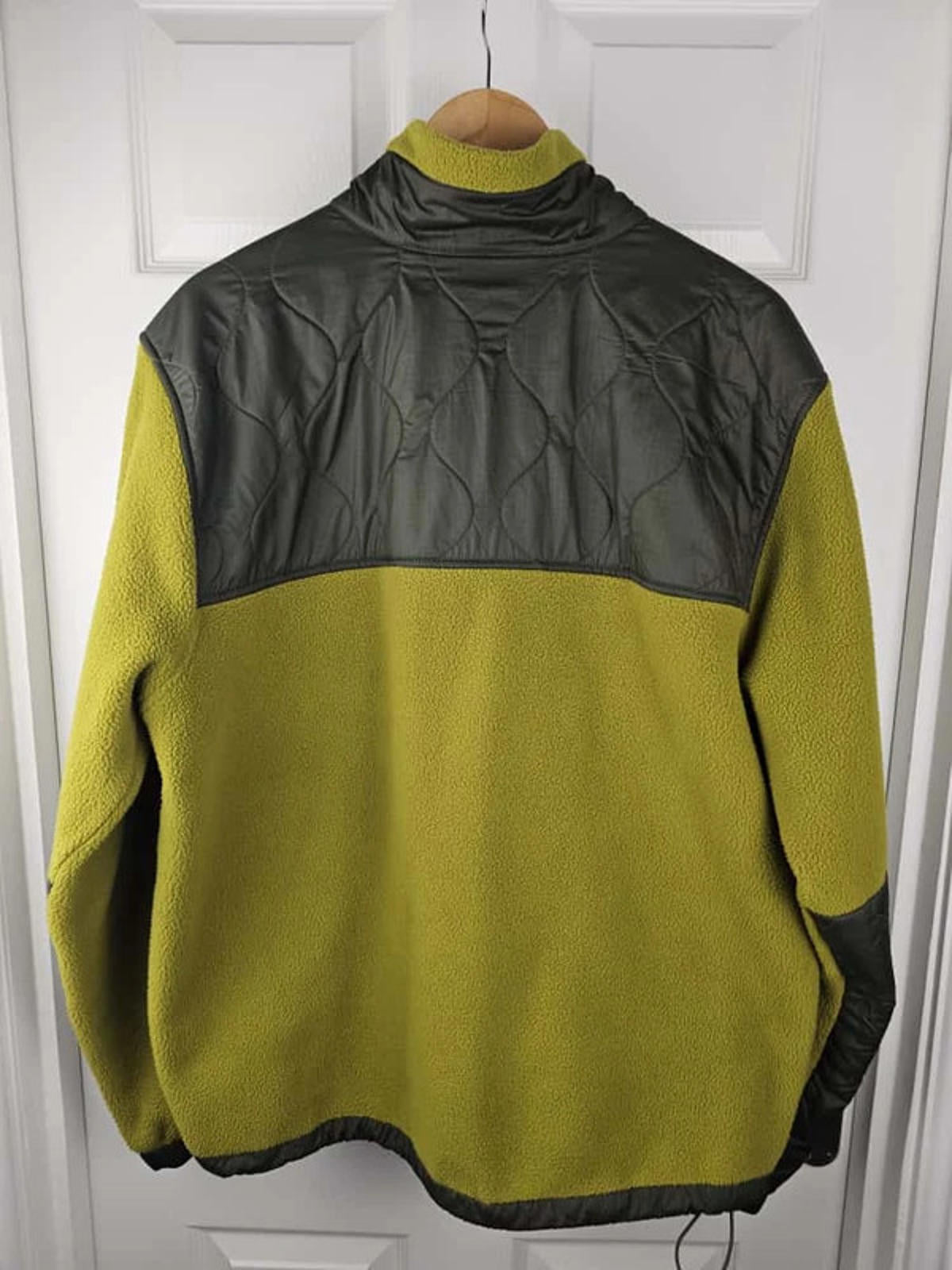 The North Face Mens Royal Arch Full Zip Fleece Jacket - Sulphur Moss Green - L