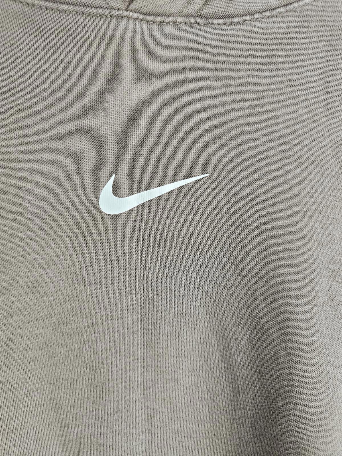 Nike Large Print Pullover Hoodie/Hoody - M/Medium - Grey