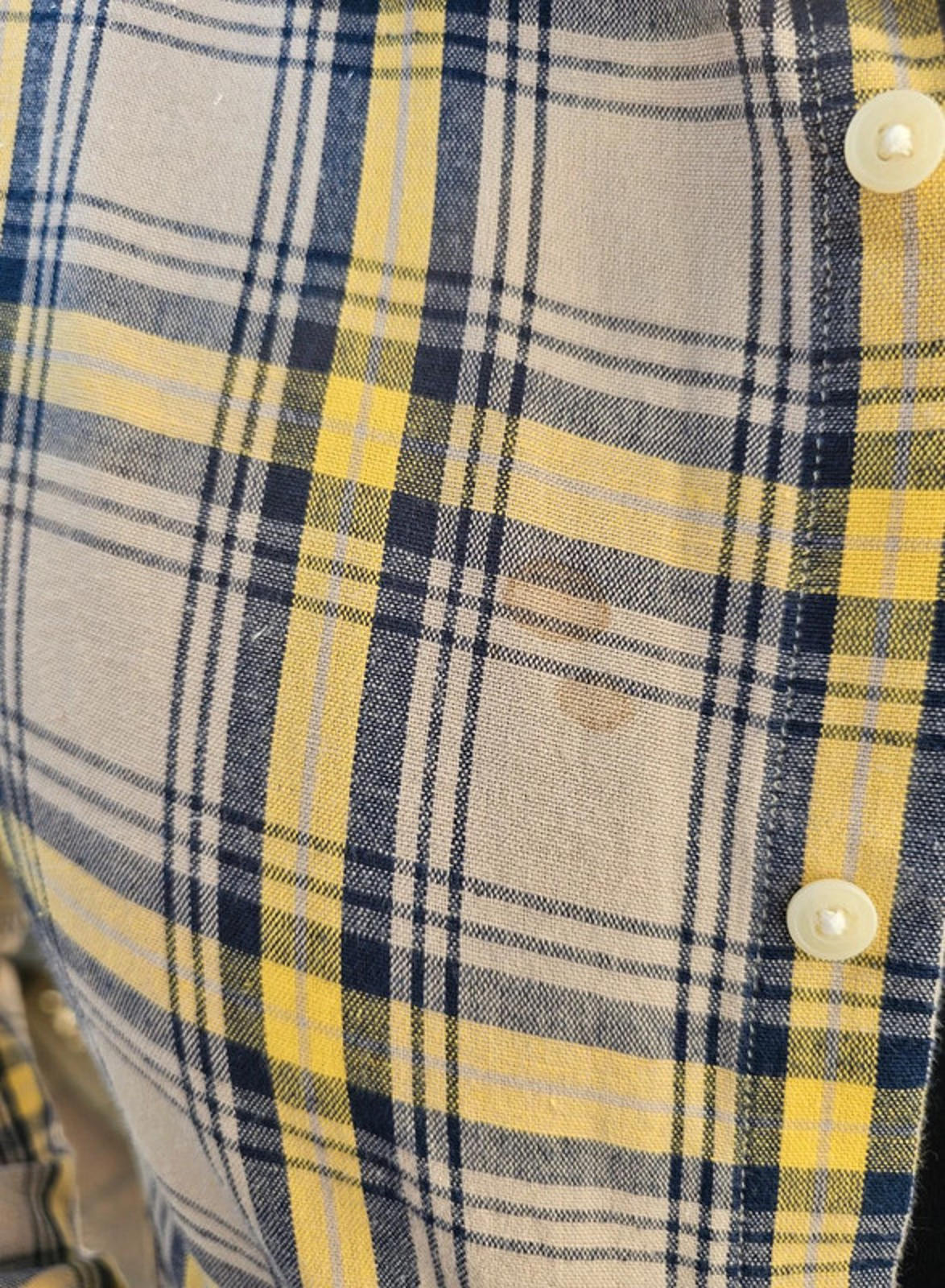 Levi's Men's Long Sleeve Standard Fit Check Shirt - L/Large