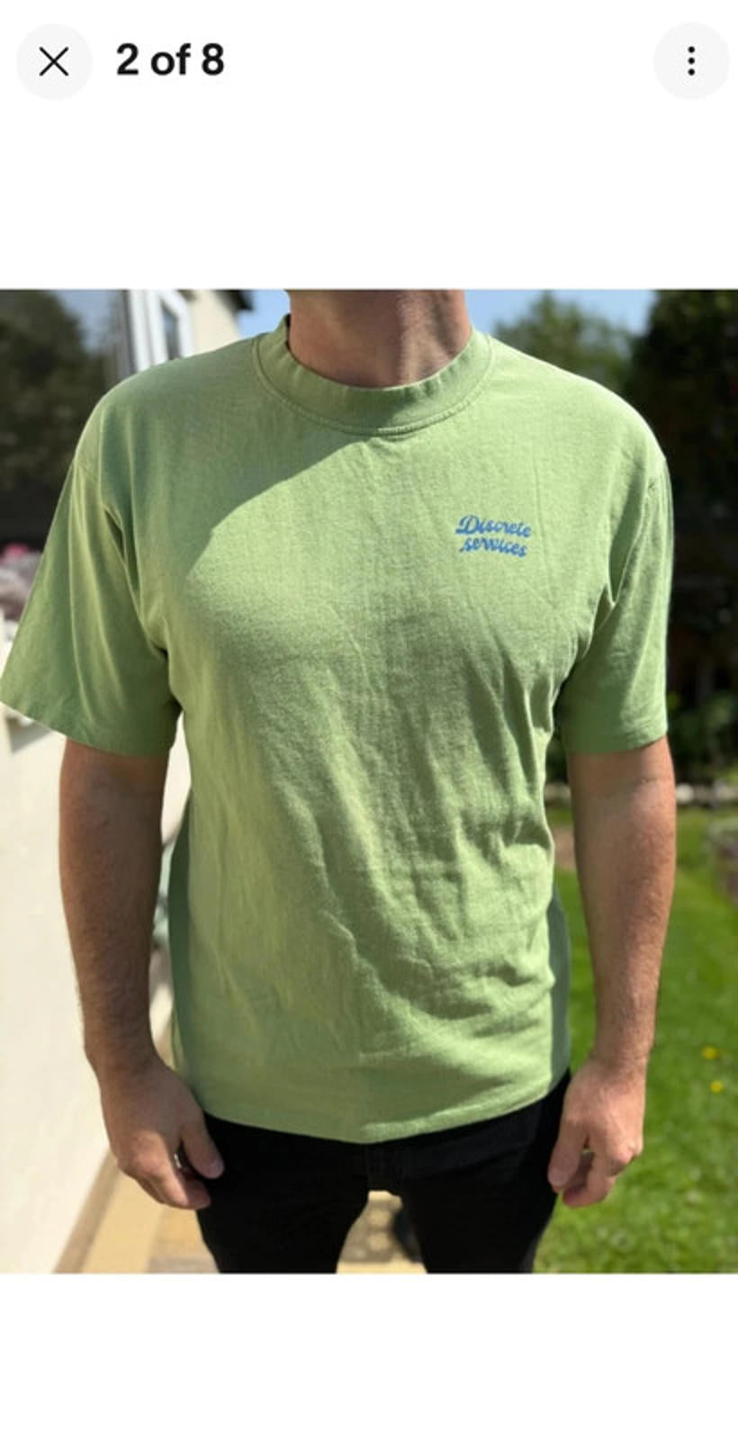 Brand New Mens EDWIN Japan Green Short Sleeve Inspector Tanuki T-Shirt- M/Medium